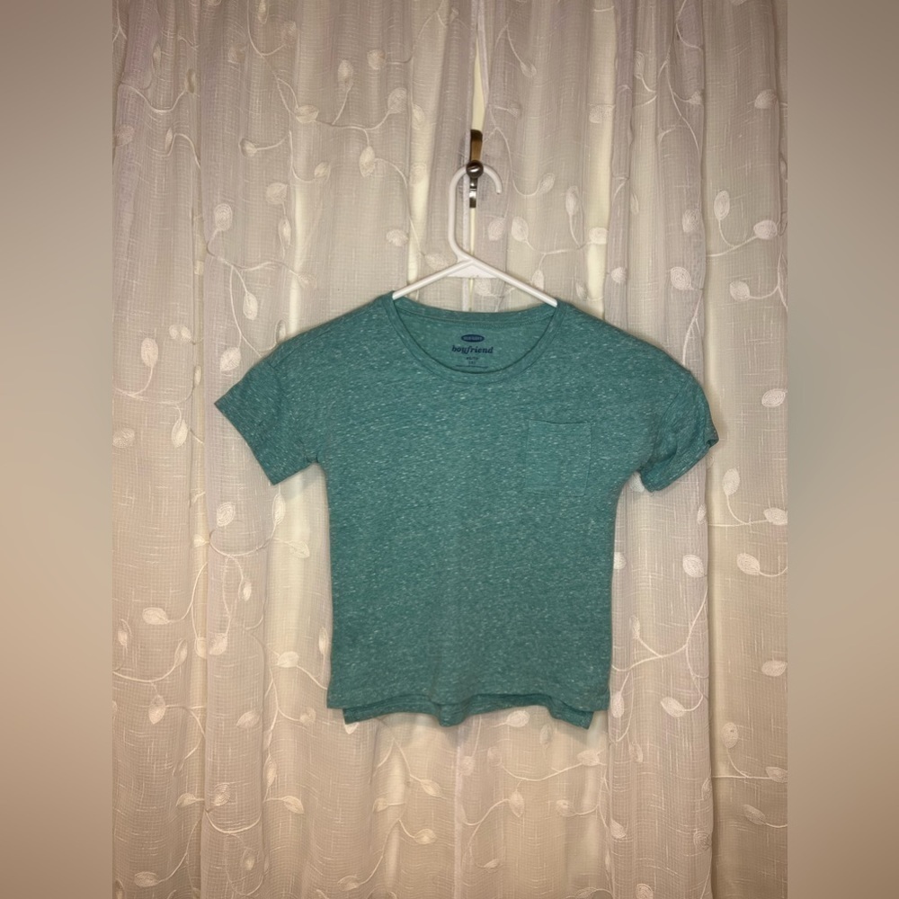 🥳 4 for $20 Sale!! 🥳 Old Navy Girls Boyfriend Tee, Size XS (5)